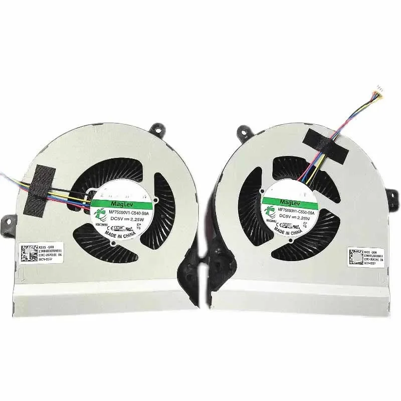 Новый вентилятор охлаждения процессора GPU для ASUS GL502VM GL502VY/VSK FX60VM S5VM ZX60/V 13 мм