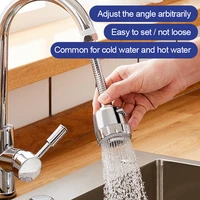 kitchen faucet bubbler 360 rotatable bent water saving tap splash aerator diffuser faucet nozzle filter water filter swivel head