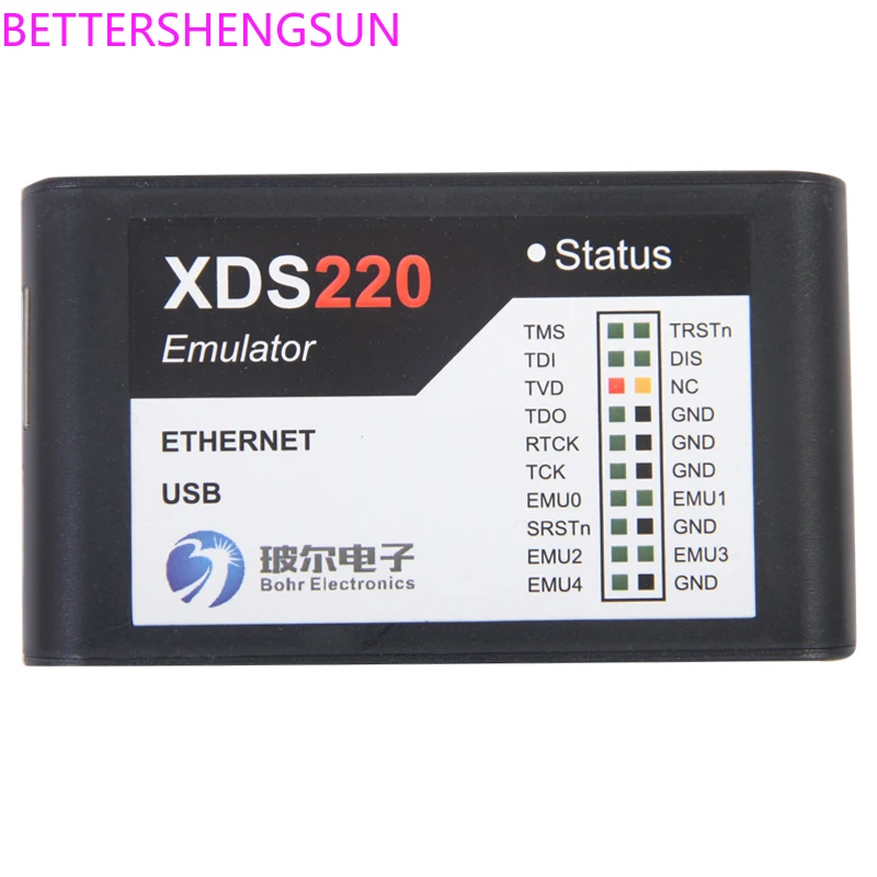Высокоскоростной симулятор XDS220 поддерживает как Ethernet так и USB