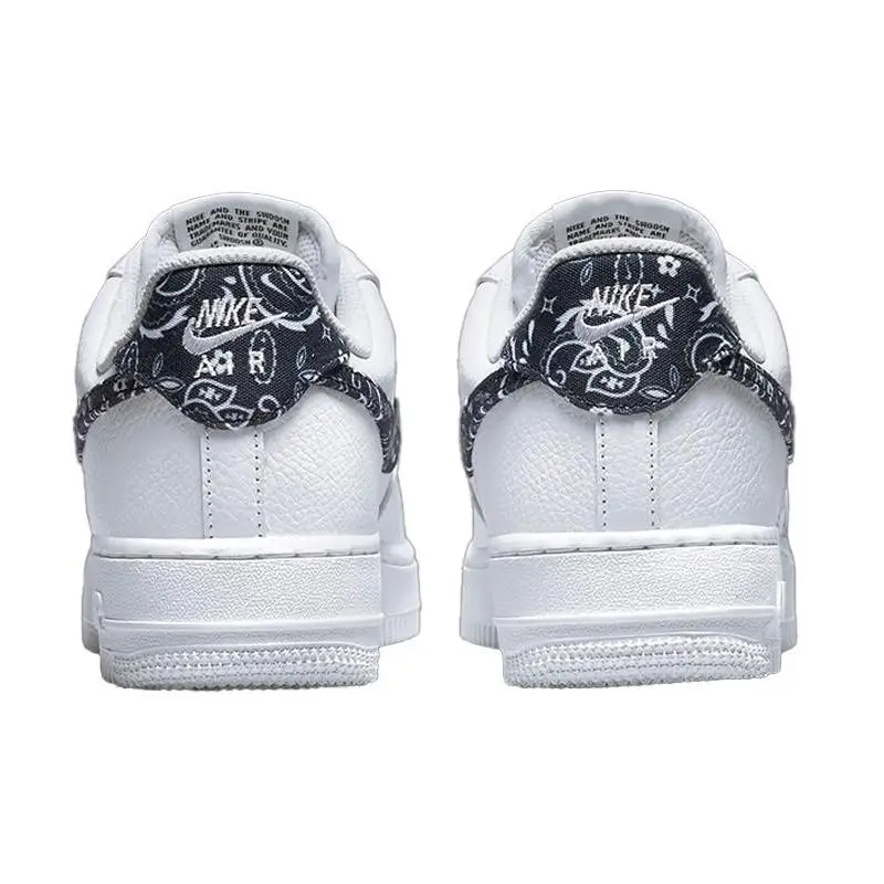 Женские кроссовки Nike Air Force 1 Low ✇ Essential White Black Paisley DH4406-101