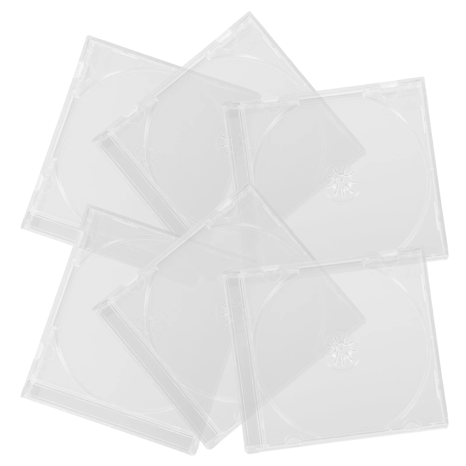 6 шт. чехол для компакт-дисков пустые чехлы держатель пустой тонкий DVD-дисплей