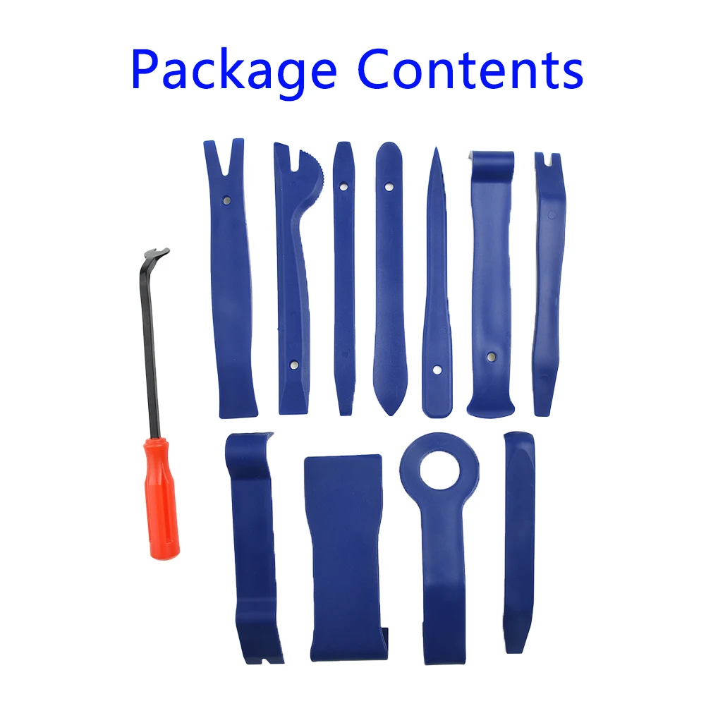 

Audio Removal Pry Tool Car Trim Dash Door Panel Clips Radio Removal Tools