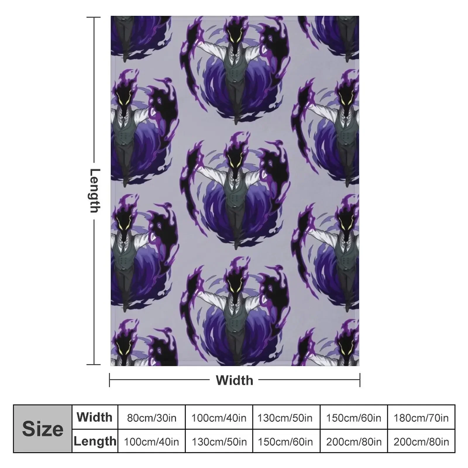 Гигантское покрывало Kurogiri на заказ для декоративных диванов