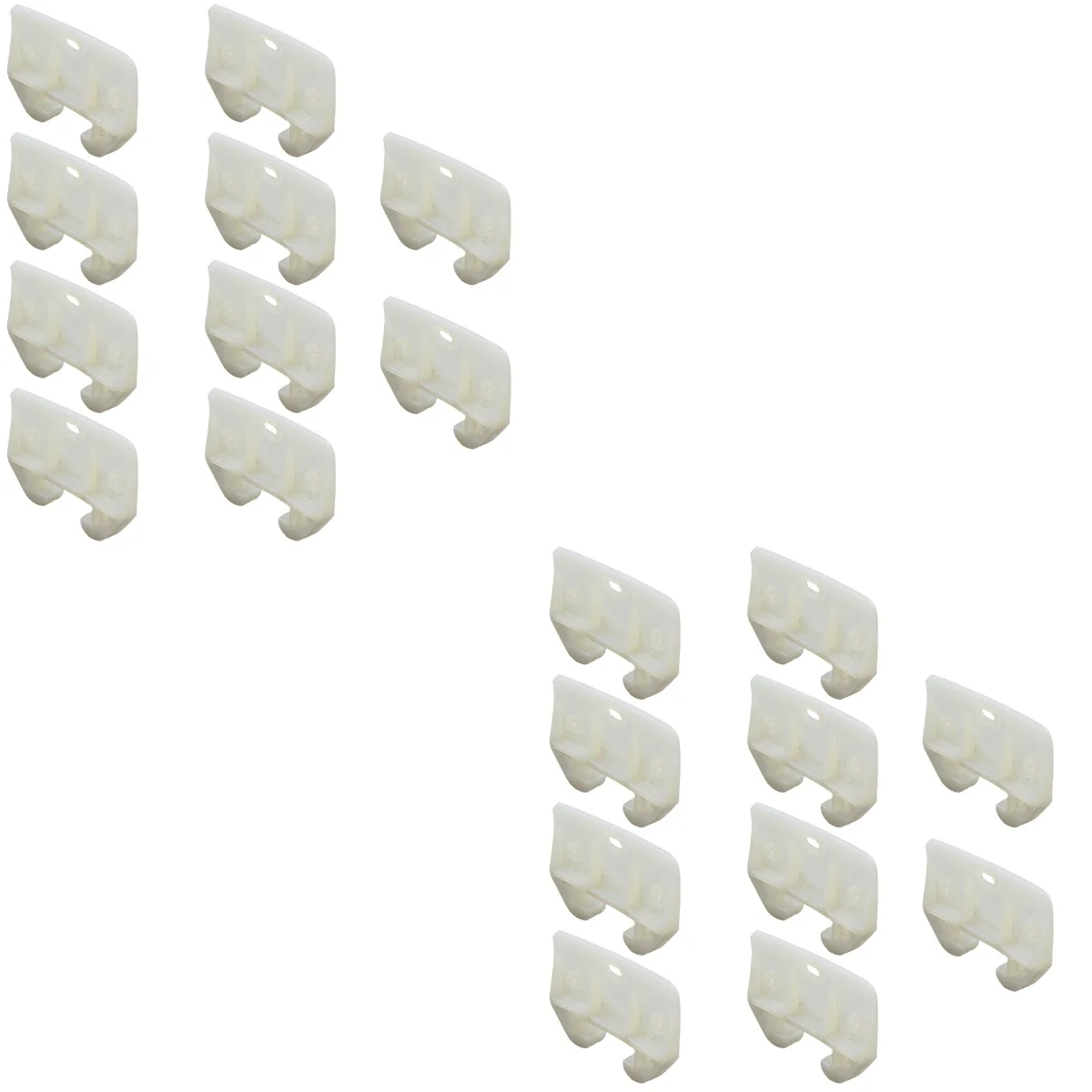 

20 Drawer Track Guides Slides Replacement Furniture Parts )
