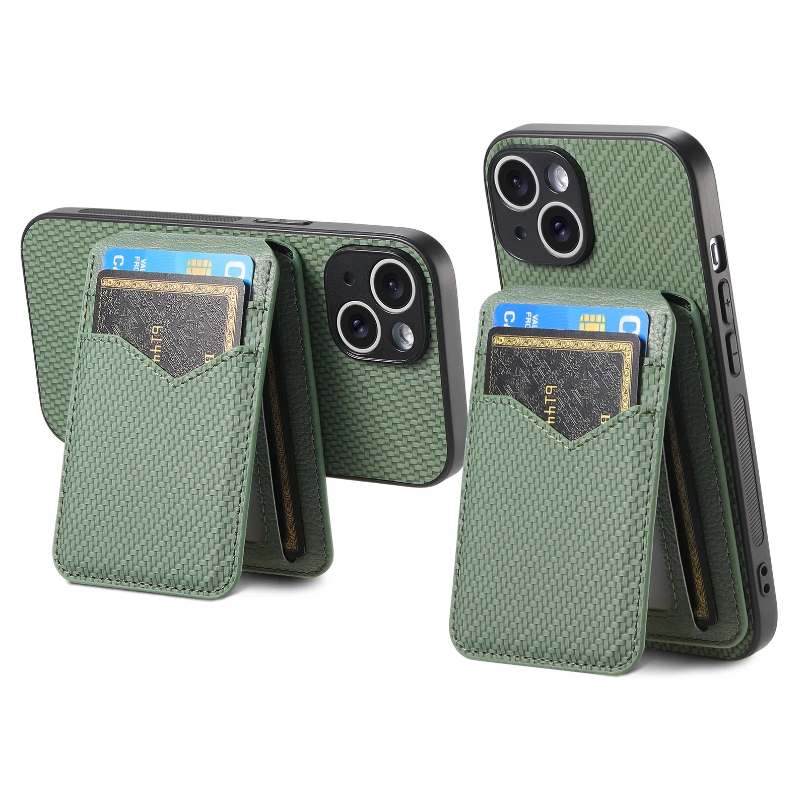 Wireless Charging Case For Huawei Nova Y90 Y70 Plus Removable Multi 4 Cards Magnetic Cover 12 Pro 11 10 SE 9 8