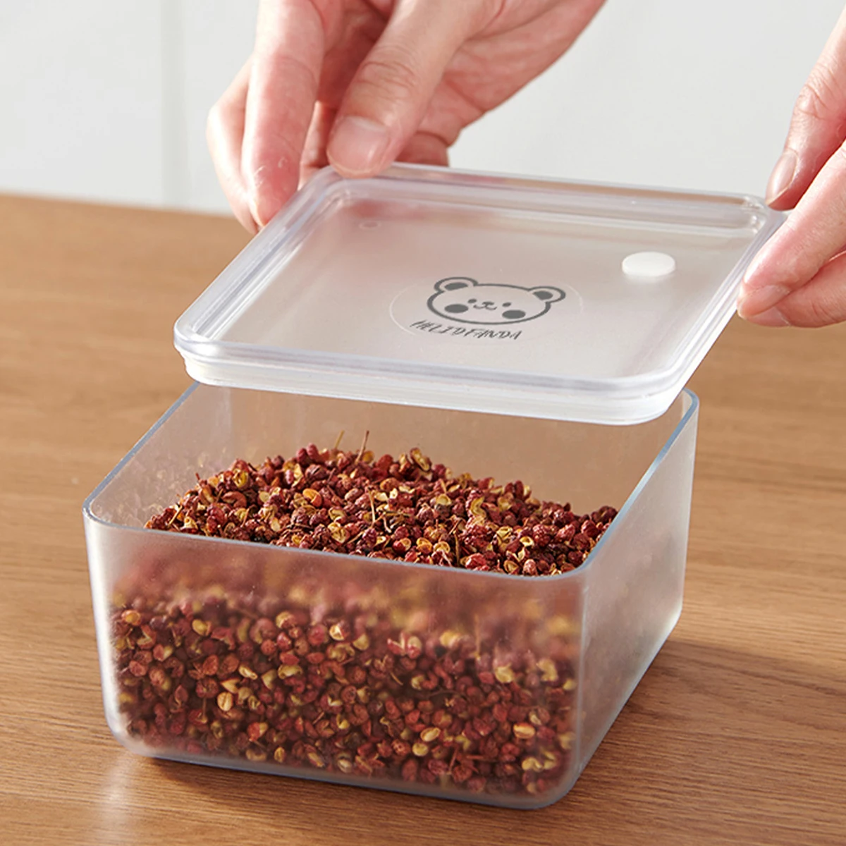 WORTHBUY przezroczysty pojemnik do przechowywania żywności ekologiczne plastikowe pudełko świeżości hermety...