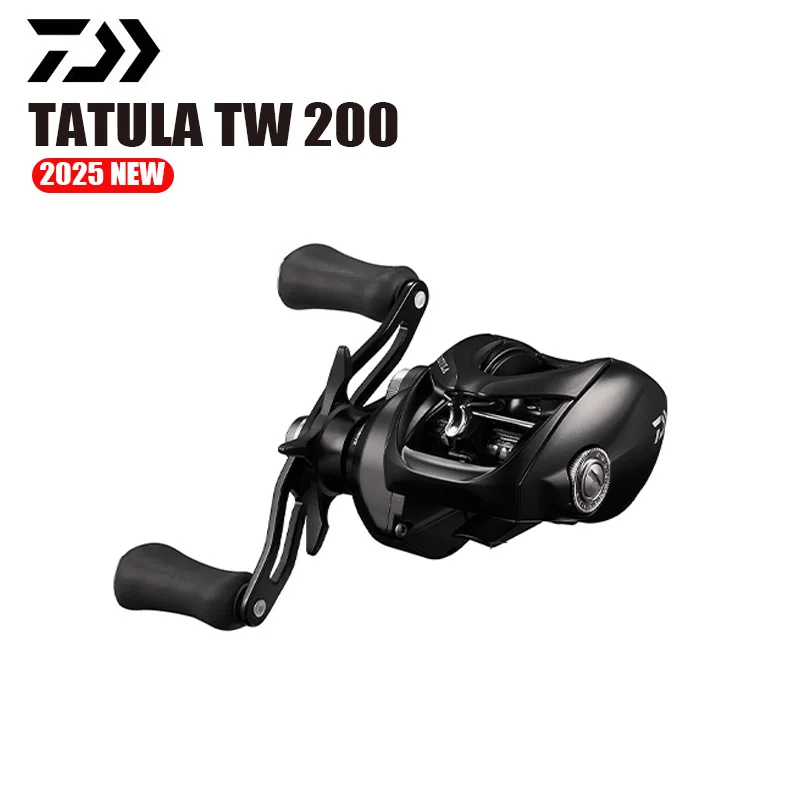 Фото DAIWA 2025 Новая катушка TATULA TW 200, 225 г, максимальное сопротивление, 6 кг, 7 + 1 TWS UTD A7075, катушка MAGFORCE, рыболовная катушка с дальним выстрелом №1