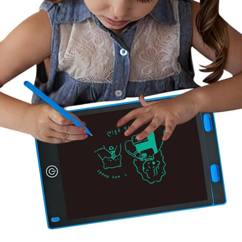 

LCD Writing Board Single Color Drawing Pad With Screen Lock Lightweight LCD Drawing Board Writing Drawing Practice Educational