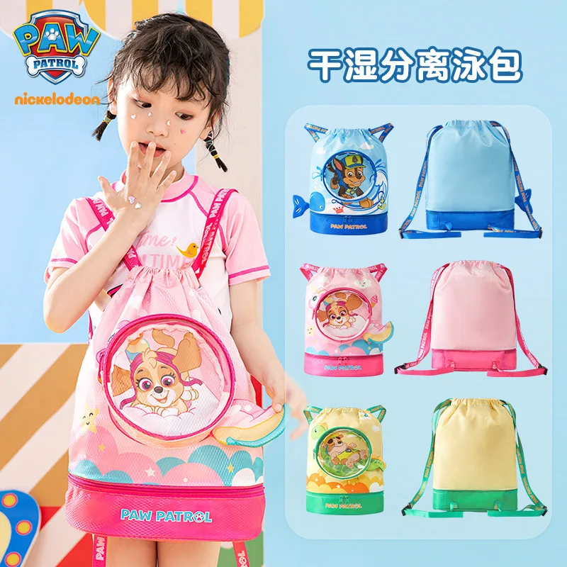 

New Paw Patrol Anime Children Backpack Chase Skye Everest Marshall Cartoon Bag Boys Girls Pat Patrouille Birthday Backpack Gifts