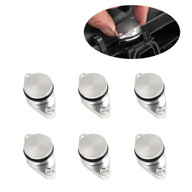 6 х 22 мм вихревые клапаны заготовки для удаления заглушек Bmw M57 M57N M57Tu серебристые