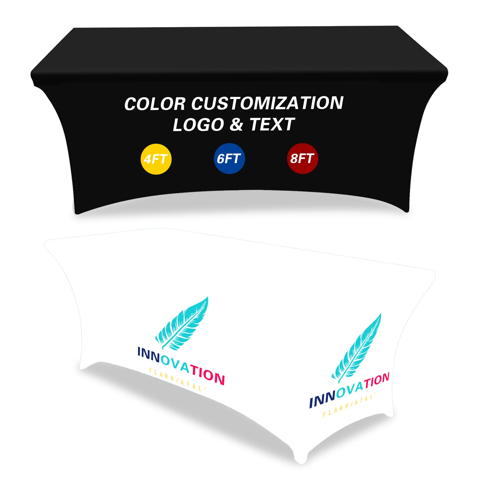 

Эластичная скатерть из спандекса 4х6х8 футов