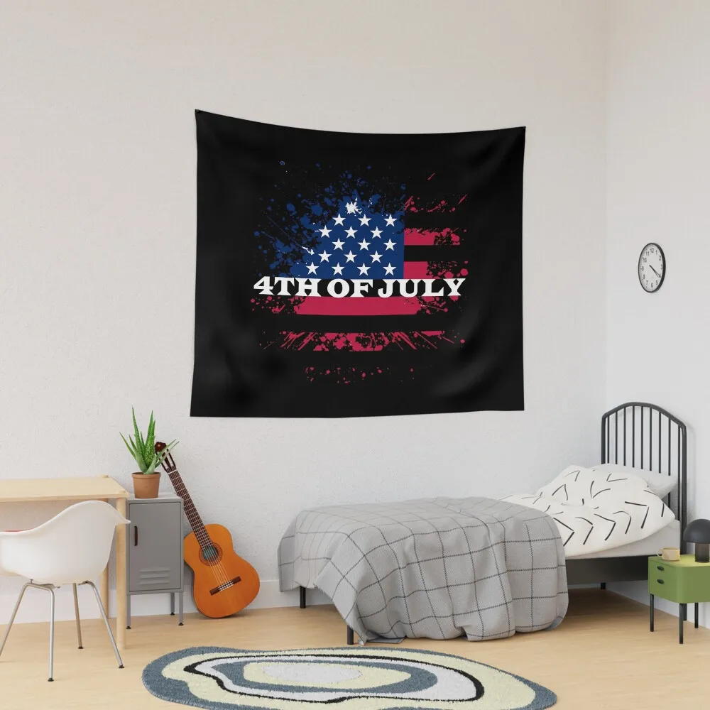 

happy 4th of july gift Tapestry Decor Beautiful Wall Yoga Towel Blanket Decoration Mat Colored Hanging