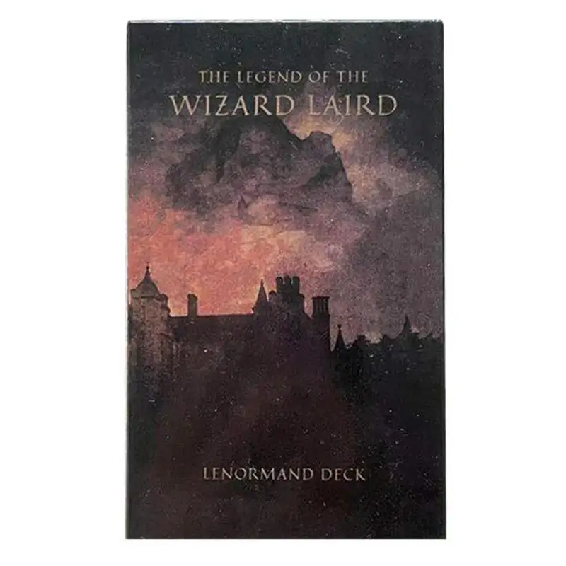 Фото The Legend Of The Wizard Laird Lenormand Tarot Cards Fortune Telling гадания Таро карты для досуга семейная настольная игра Вечерние №5