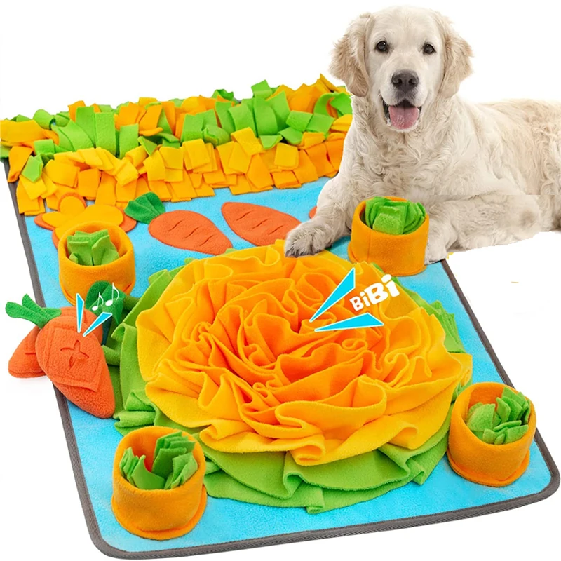 

Skills Feeding Mat Dogs Interactive For Snuffle Natural Nose-work Foraging And For Mat Ball Toys Foraging Large Pet Encourages