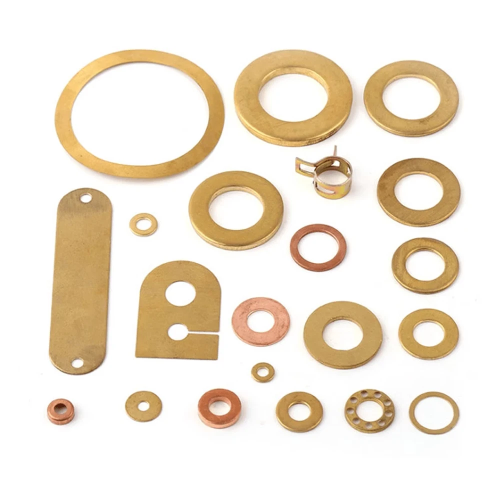 

(Шайбы и прокладки) Ультратонкие шайбы и прокладки Yiqianyuan из нержавеющей стали, углеродистой стали, алюминиевого сплава, латуни, меди