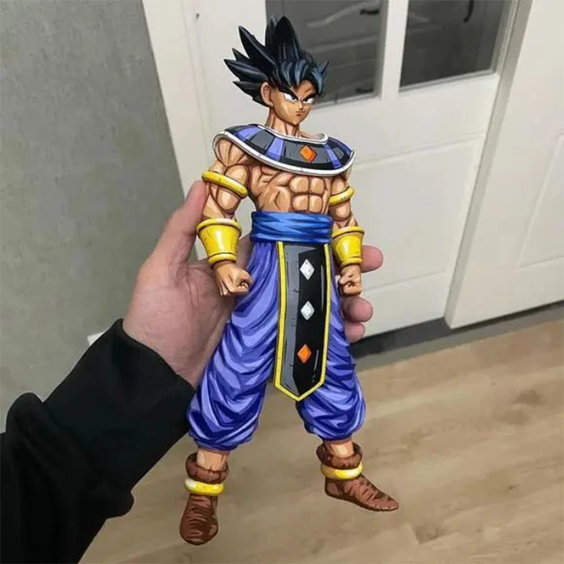 

30cm Anime Dragon Ball Figurine Gods Of Destruction Birusu Beerus Son Goku Action Figure Pvc Magic Model Collection Toys Gifts