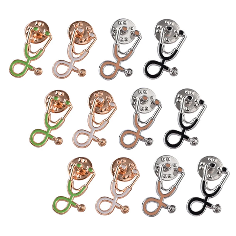 30 шт. брошь для стетоскопа булавка из сплава нагрудник значок на лацкан подарок