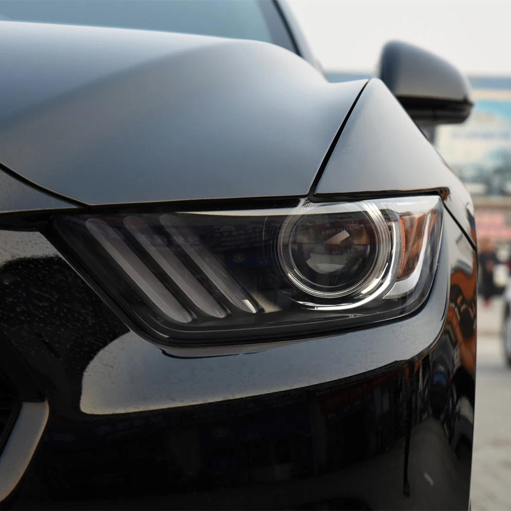 

Для Ford Mustang 2014 2015 2016 2017, крышка передней фары, абажур, корпус фары, линза из плексигласа, замена оригинального абажура