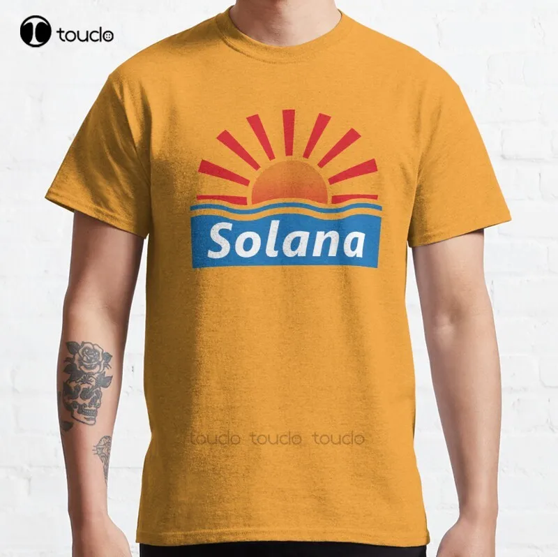 

New Benidorm - Solana Hotel Classic T-Shirt Cotton Men Tee Shirt Custom Aldult Teen Unisex Digital Printing Tee Shirts Tee Shirt