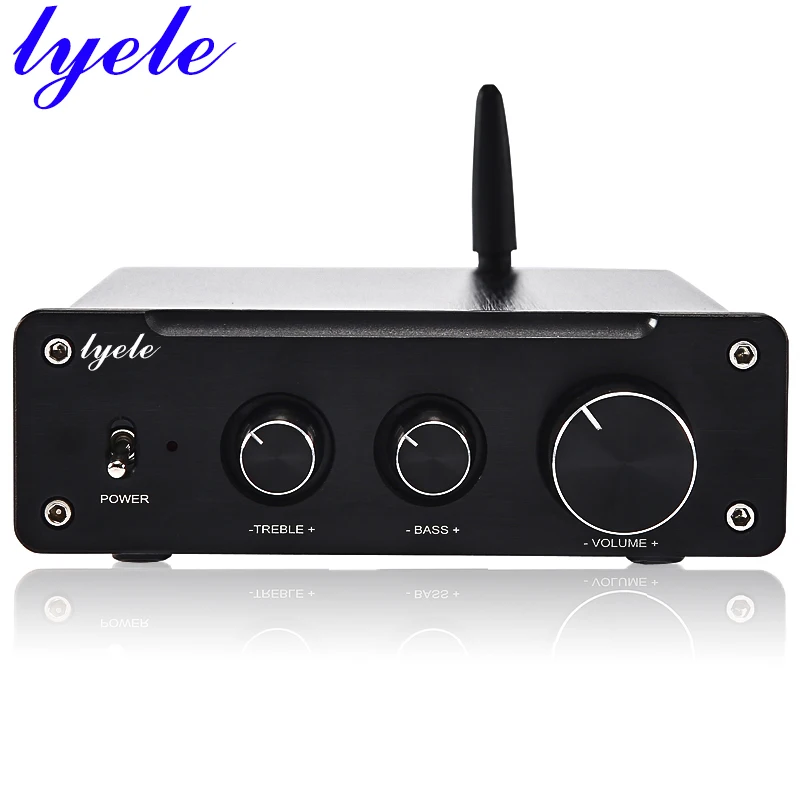 

Lyele Audio TPA3251 Sound Amplifier 140W*2 Class D HIFI 2.0 Amplifier Bluetooth 5.0 QC3034 High-End Audio Amp APTX-HD DC24-48V