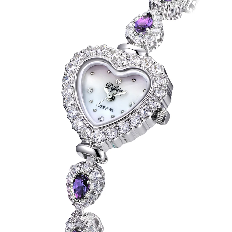 In 2022, the new fashion ladies' Shi Ying watch crystal diamond bracelet birthday gift ladies leisure ladies ladies ladies watch enlarge