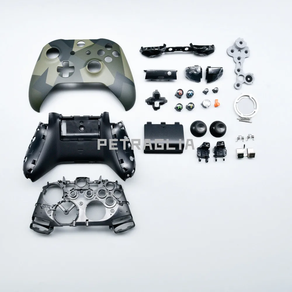 Черный синий для контроллера Xbox One S сменный Корпус Корпуса чехол лицевая панель