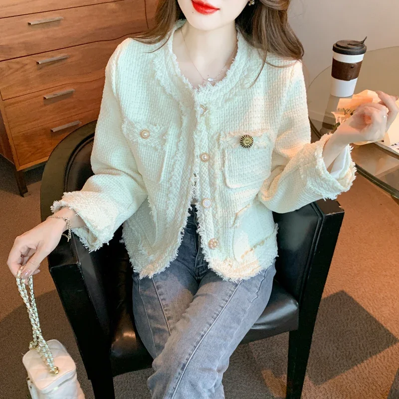 Высококачественный женский светский пиджак Sense осень-зима 2024 новое офисное