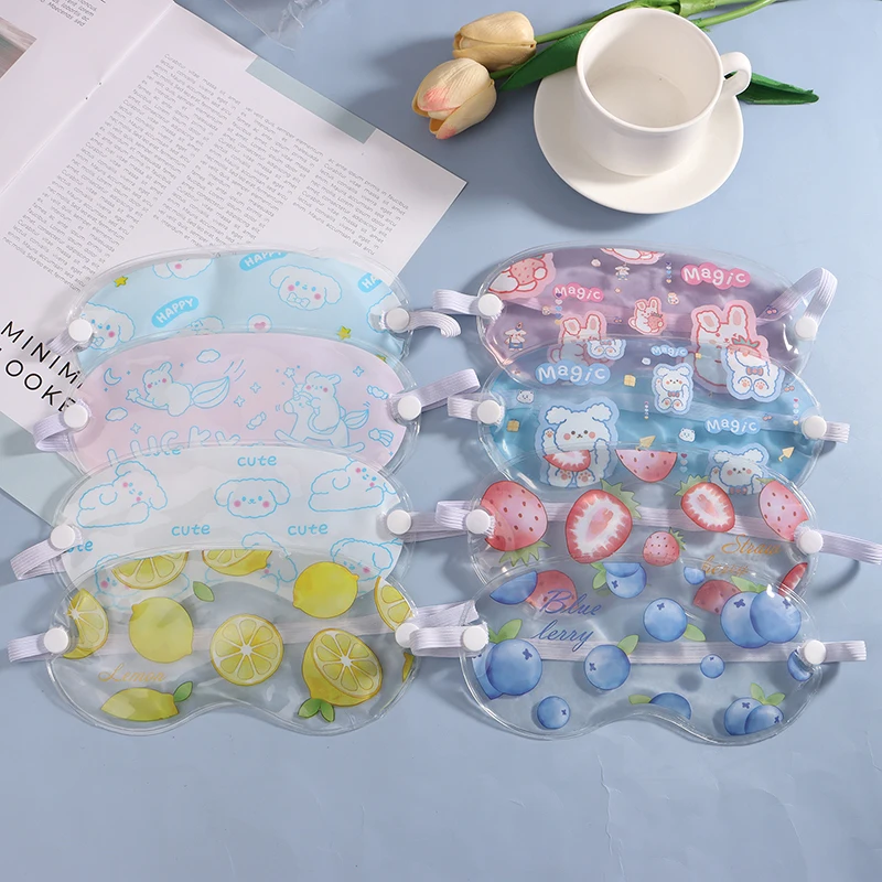 

Cooling Ice Eye Masks Hot & Cold Compress Gel Eye Mask Spa Therapy For Dark Circles And Puffiness Relief Inflamed Eyelid Bump