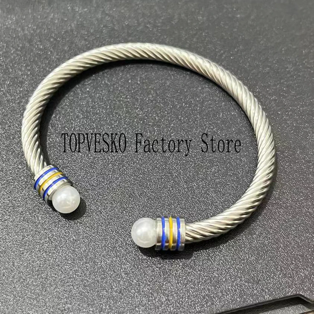 Греческие организация Браслет из нержавеющей стали с резьбой в подарок для