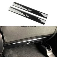 for honda civic 10th 2016 2020 accessories stainless steel back seat anti kick plate seat board trim protection cover 2019 2021
