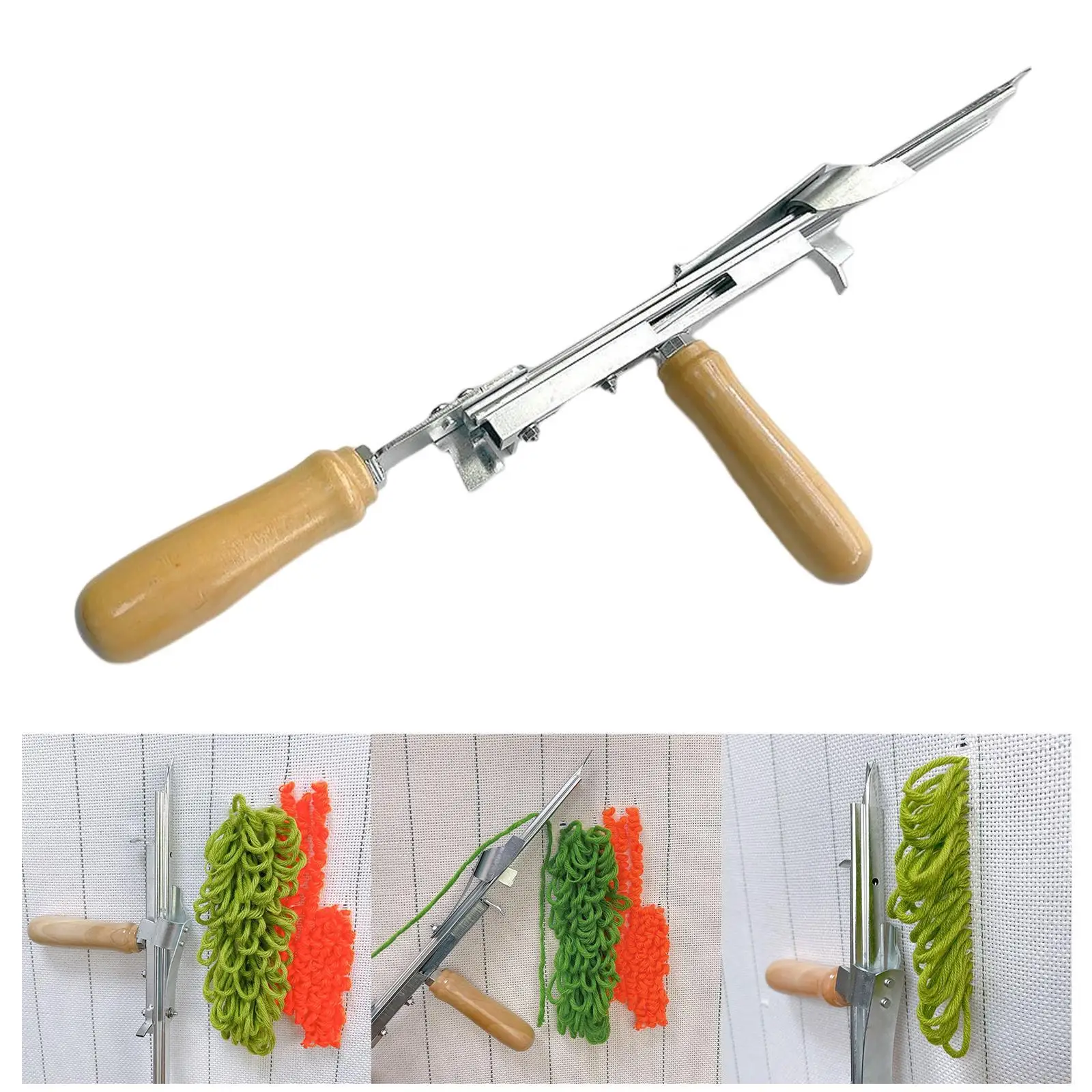 

Upgrade Rug Tufting Rug Weaving for Home Sewing Beginners Starter Kit