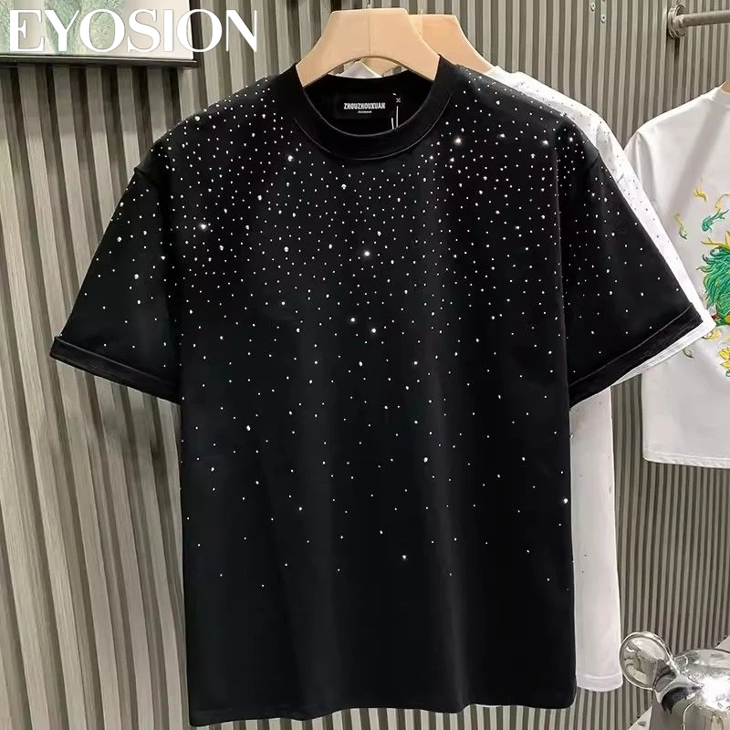 Футболка мужская с круглым вырезом х/б свободного покроя