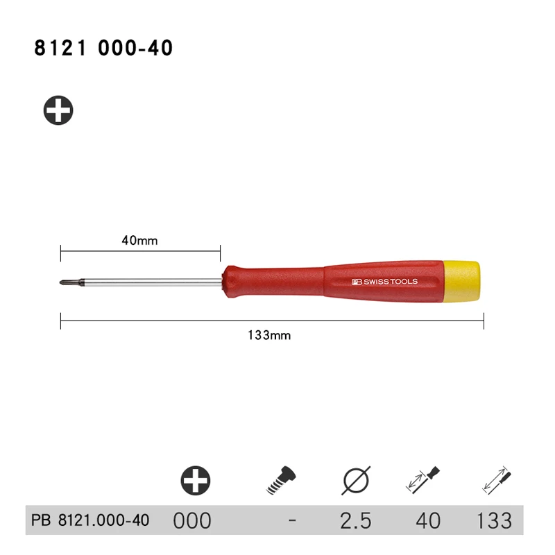 

Kooliwei PB SWISS TOOLS NO8121 Прецизионная отвертка