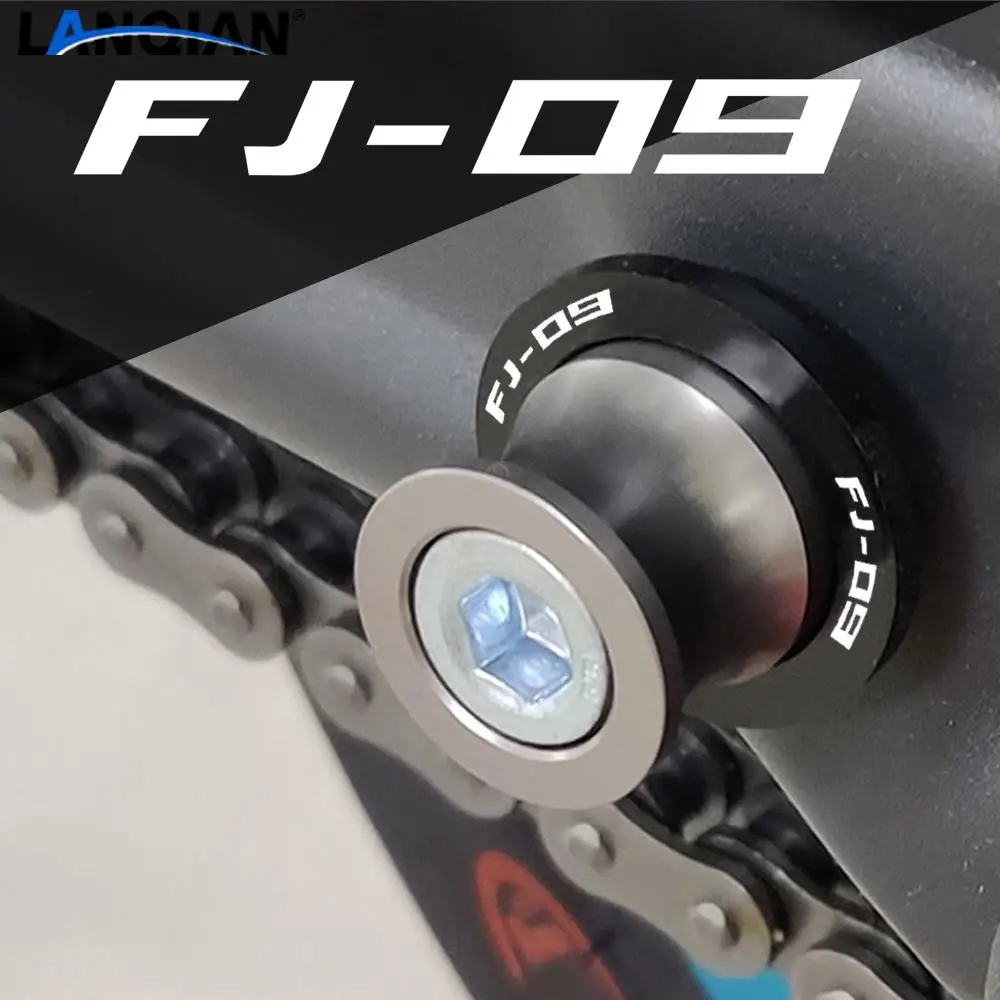 

For Yamaha FJ09 FJ-09 FJ 09 MT-09 MT09 2014 2015 2016 2017 2018 2019 2020 Motorcycle 6MM Swingarm Spools Slider Stand Screws