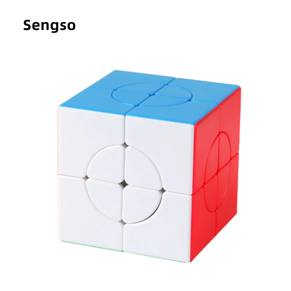 

Sengso Magic Tower cube Shengshou Magic Toy 2x2x2 Professional for children Magico cubo 2x2 Puzzle Circular Cubes
