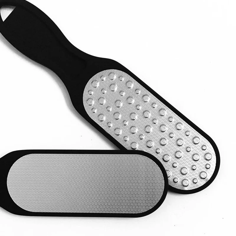 

1 шт. пилка для ног из нержавеющей стали, терка для пятки для ног, педикюр, Рашпиль для удаления, роскошный скраб, инструменты для маникюра и ногтей