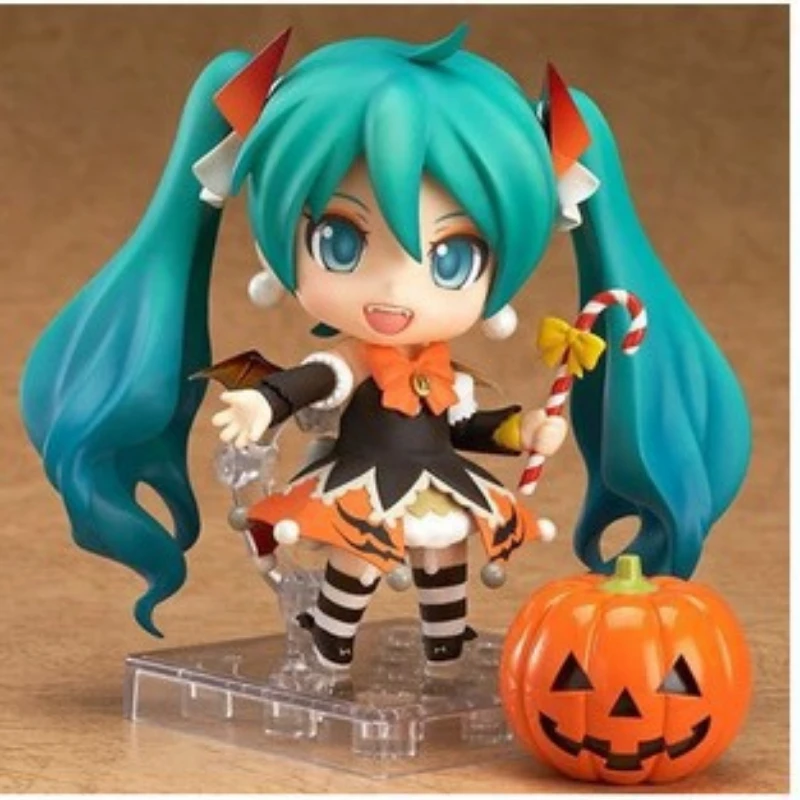 

Новинка Хэллоуин Тыква Hatsuns микуу лицо меняющая куклу аниме экшн-Фигурки Коллекционная модель игрушка украшение подарок на Хэллоуин