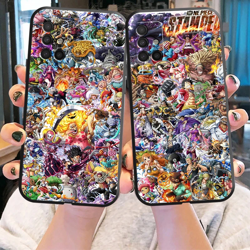 

Цельные аниме чехлы для телефонов Samsung S20 FE S20 Lite S8 Plus S9 Plus S10 S10E S10 Lite M11 M12 S21 Ultra Carcasa, мягкий ТПУ