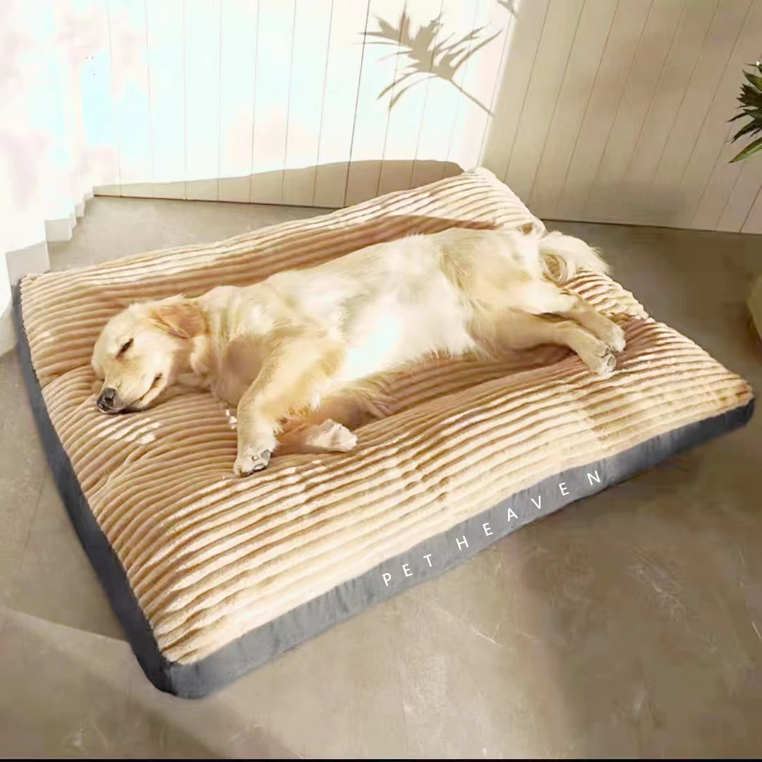 

Универсальная Всесезонная собачья кровать большого размера, очень большая собачья кровать, собачья будка, мягкая собачья кошечка, теплая кровать, аксессуары для домашних животных