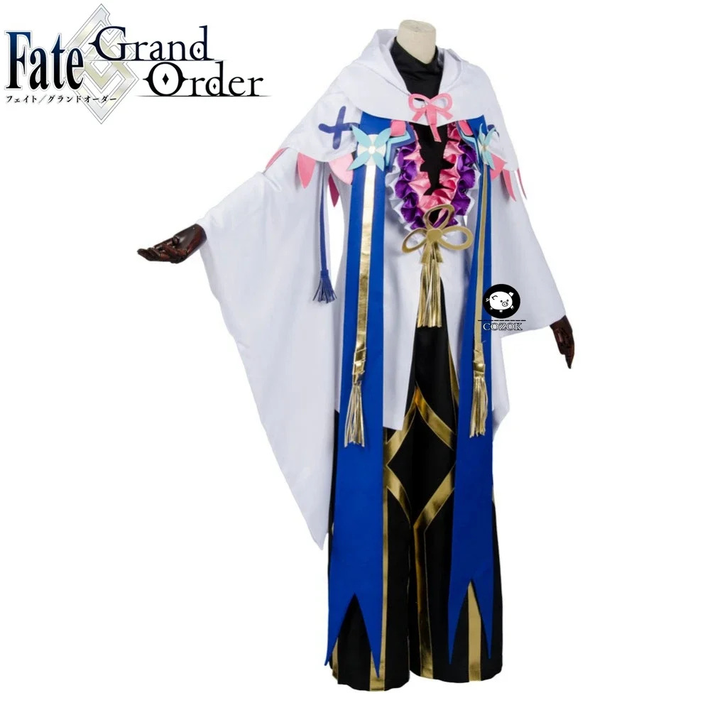 Костюм для косплея карнавал Fate Grand Order Caster Merlin ambroasonic полный комплект бесплатная