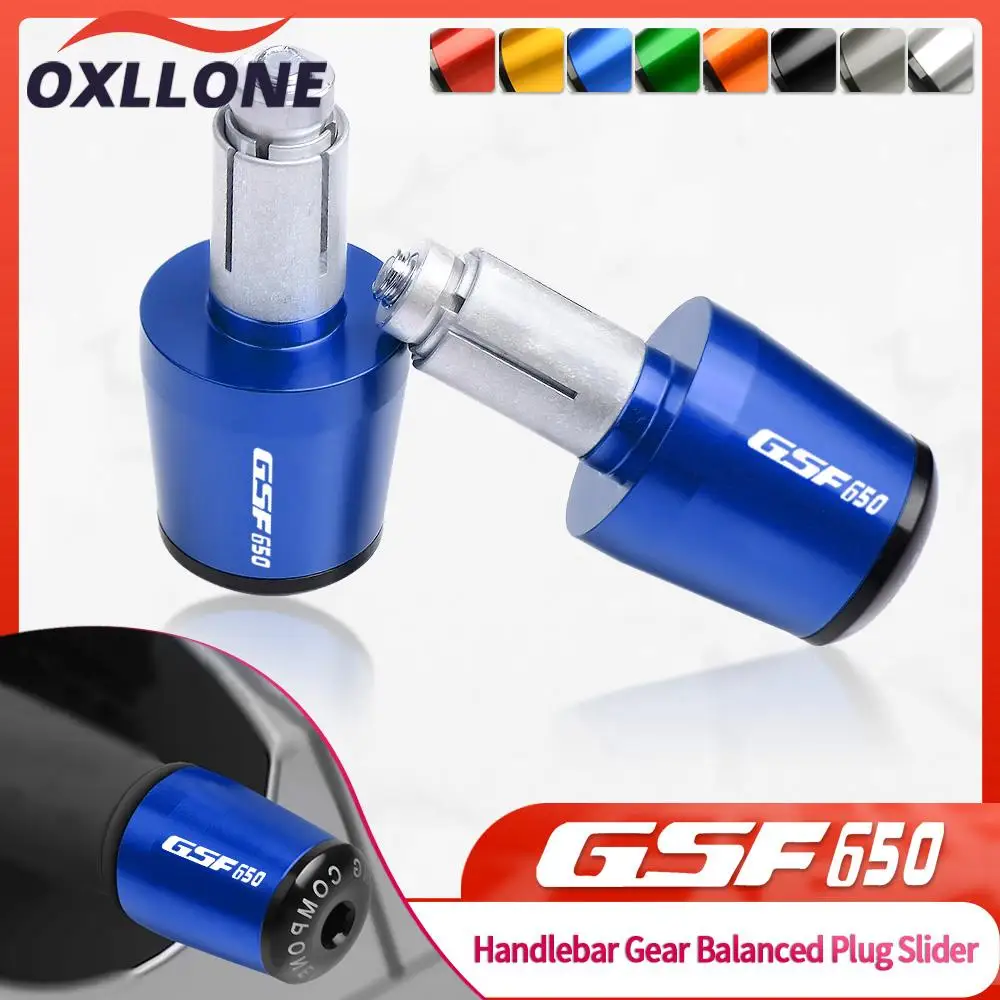 

For SUZUKI GSF650 GSF650S GSF650N BANDIT 2005-2013 2014 2015 Motorcycle Handlebar Grips Handle Bar Cap End For Handlebar Grips