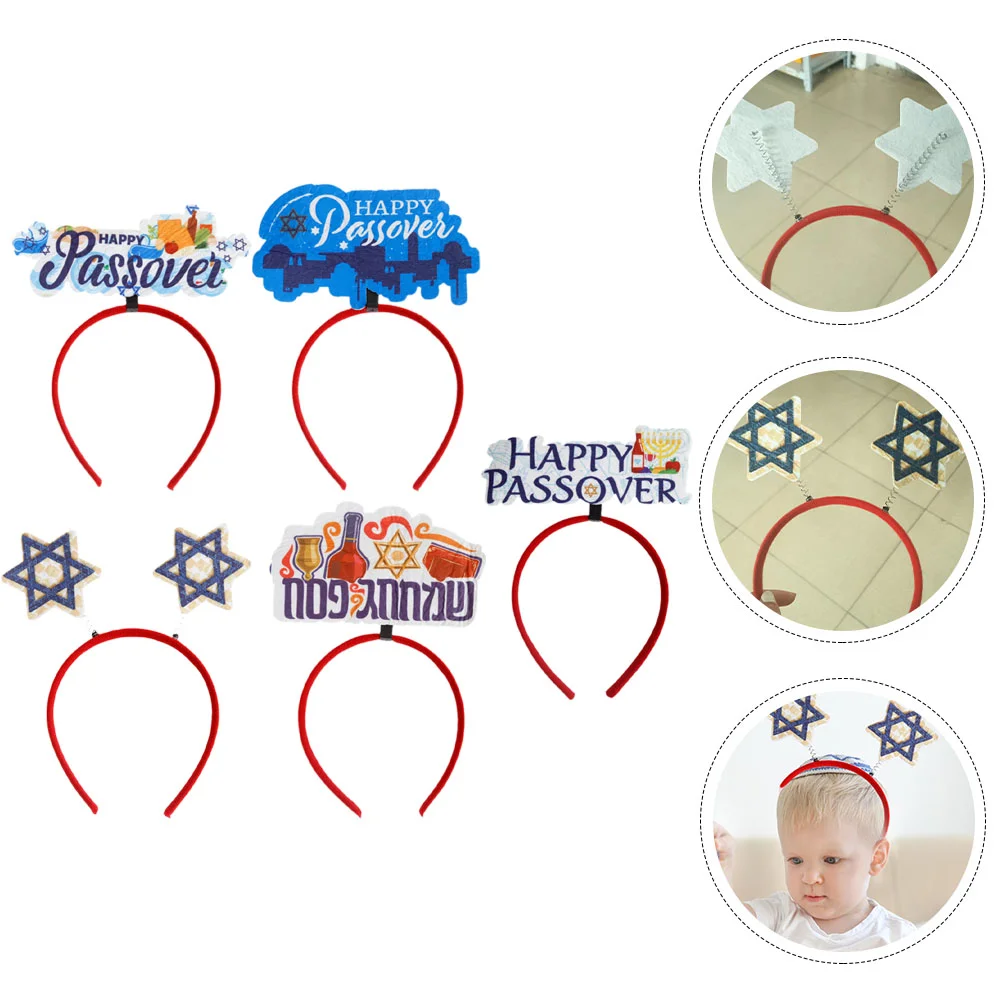 

5 шт., декоративная головная повязка для мужчин и женщин