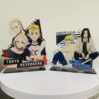 anime tokyo revengers figures baji keisuke matsuno chifuyu acrylic stands mikey character model plate desk decor standing sign
