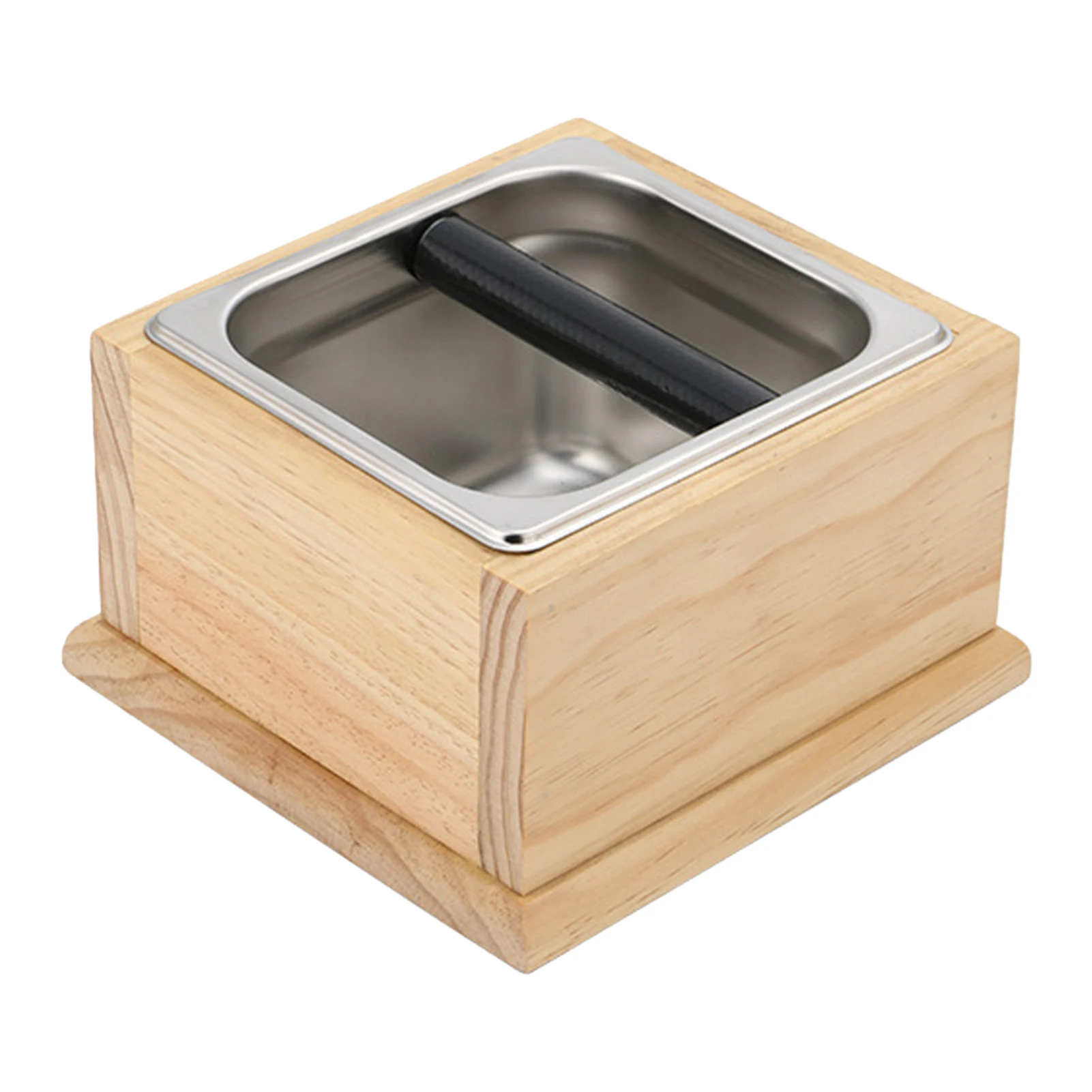 

Stainless Steel Removable Tee Home Barista Coffee Knock Container Durable Machine Practical Grind Bin Portafilter Accessories