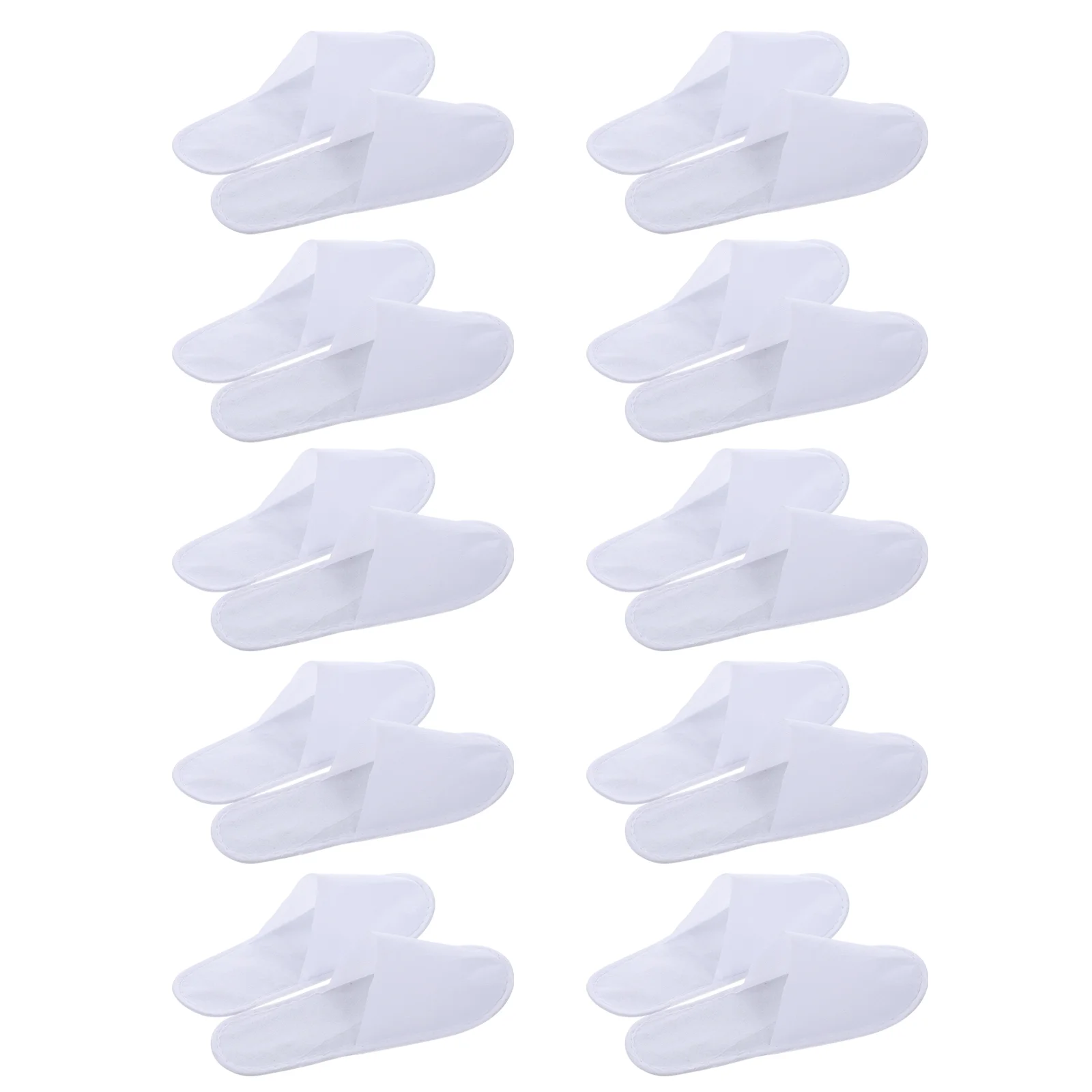 

10Pairs Spa Slippers Salon Slipper Disposable Sandal Disposable Sandals Disposable Indoor Slippers Party Slippers