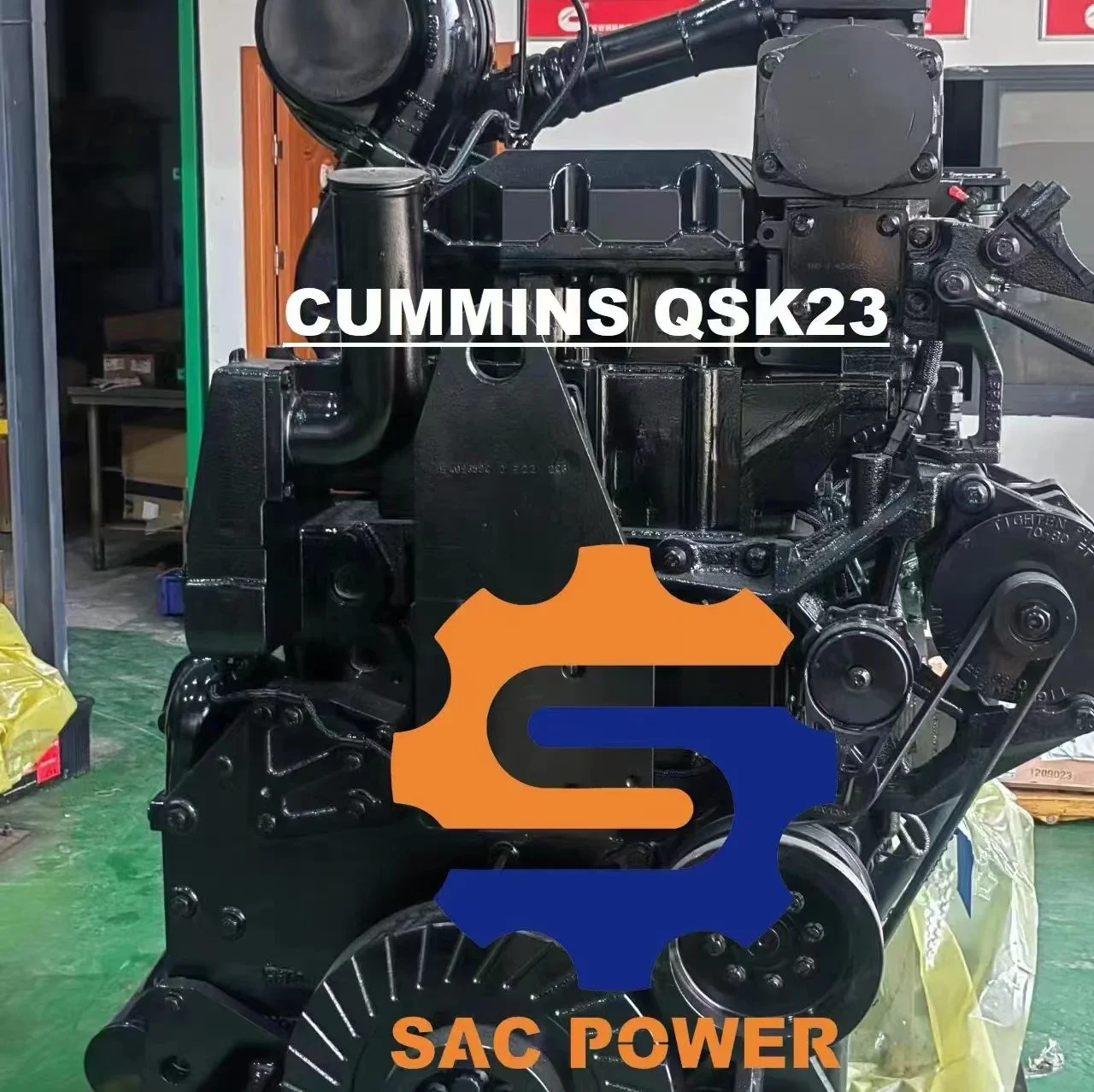 Cummins CCEC Оригинальный QSK23 Полный блок двигателя SAC POWER 4-тактный генератор Наборы
