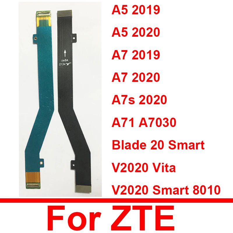 Аксессуары для ZTE Blade 20 Smart A5 A7 A7S 2019 2020 A71 A7030 V2020 Vita Smart 8010 кабель материнской платы с ЖК-дисплеем
