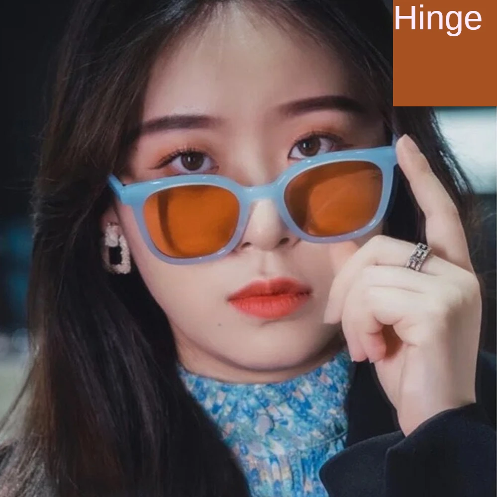 

Sunglasses Brown Cat Eye Korean Sunglasses New Female Net Red Same Style Sunglasses Glasses Fashion Simple