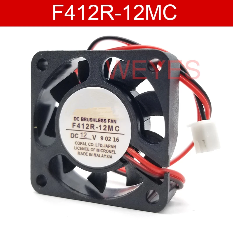 

Brand new for F412R-12MC 12V 4CM 4012 4010 2-wire cooling fan