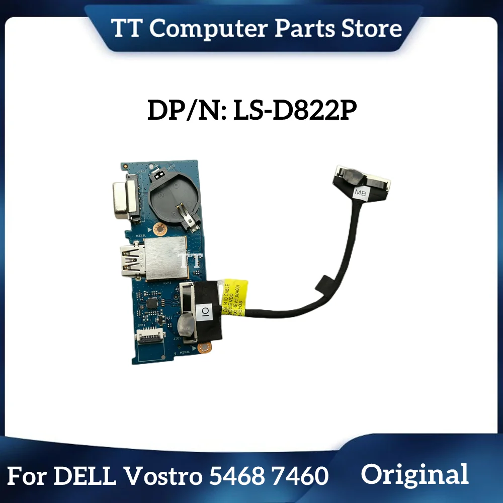 

TT New Original For DELL Vostro 5468 7460 USB Board SD Card Switch Board LS-D822P Fast Ship